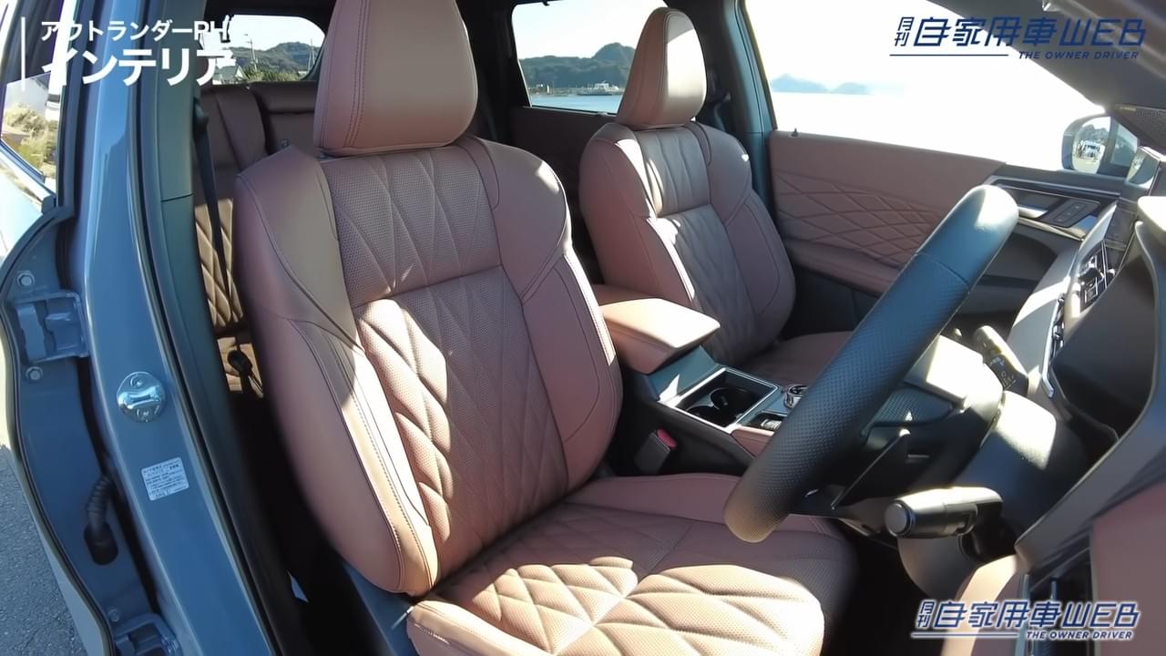 |「この大きさで」「EVとは…」三菱の本気を体現。デザインも走りも「威風堂々」アウトランダー PHEVの存在感。