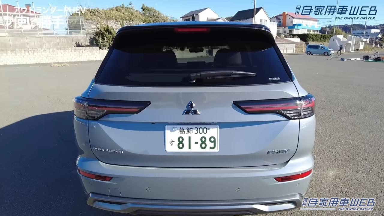 |「この大きさで」「EVとは…」三菱の本気を体現。デザインも走りも「威風堂々」アウトランダー PHEVの存在感。