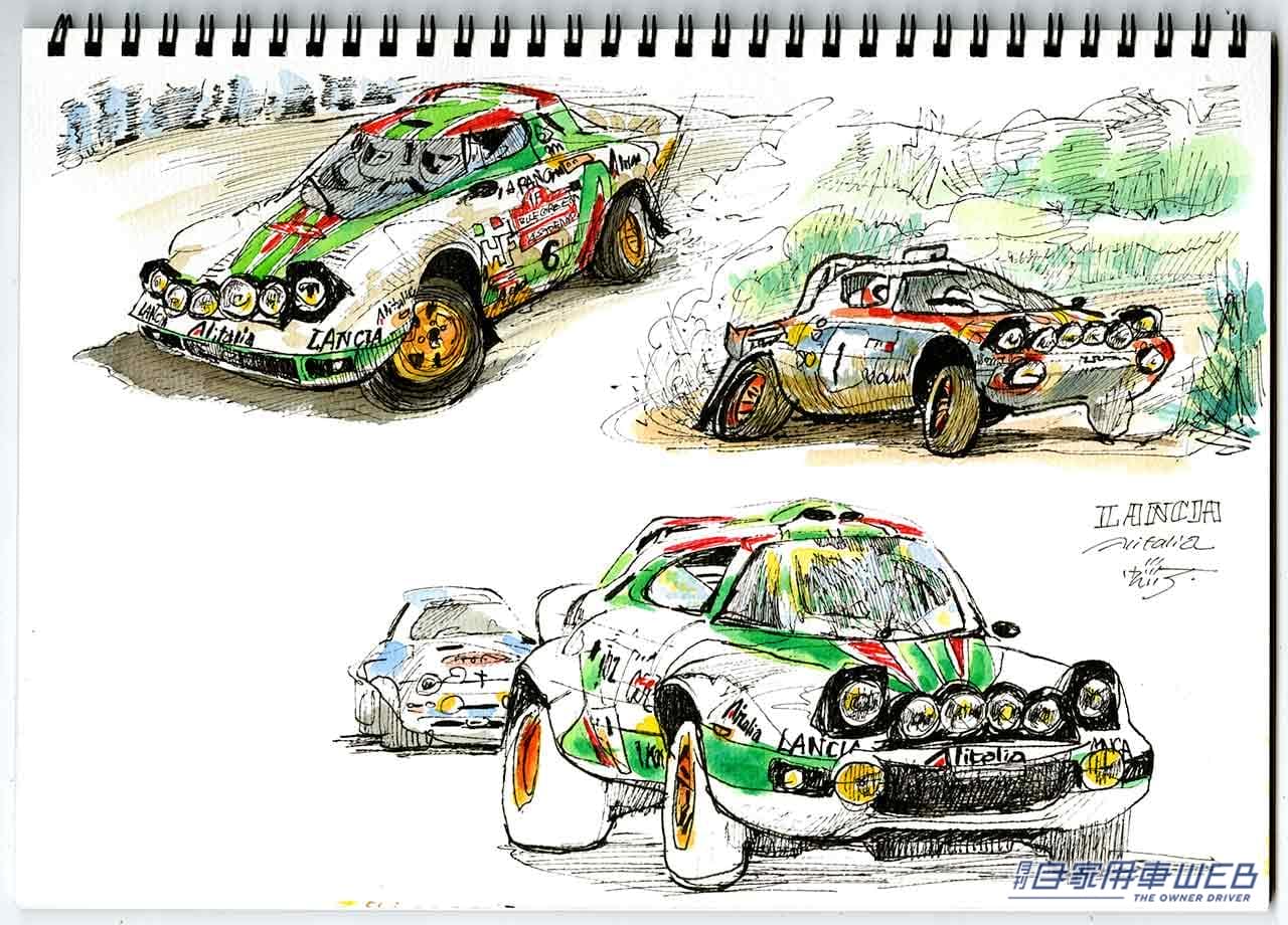 小川けんいち個展「MATO【的】～描かずにはいれない人たち～」｜【クルマの絵が超イイ】「描かずにはいられない人たち」イラストレーター・小川けんいち展「MATO【的】」東京・上野で開催〈6/6-7〉