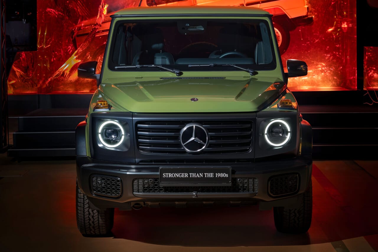 初代モデルの魂を受け継ぐGクラス、希少なヴィンテージカラーを纏って登場【限定車Edition STRONGER THAN THE 1980s】