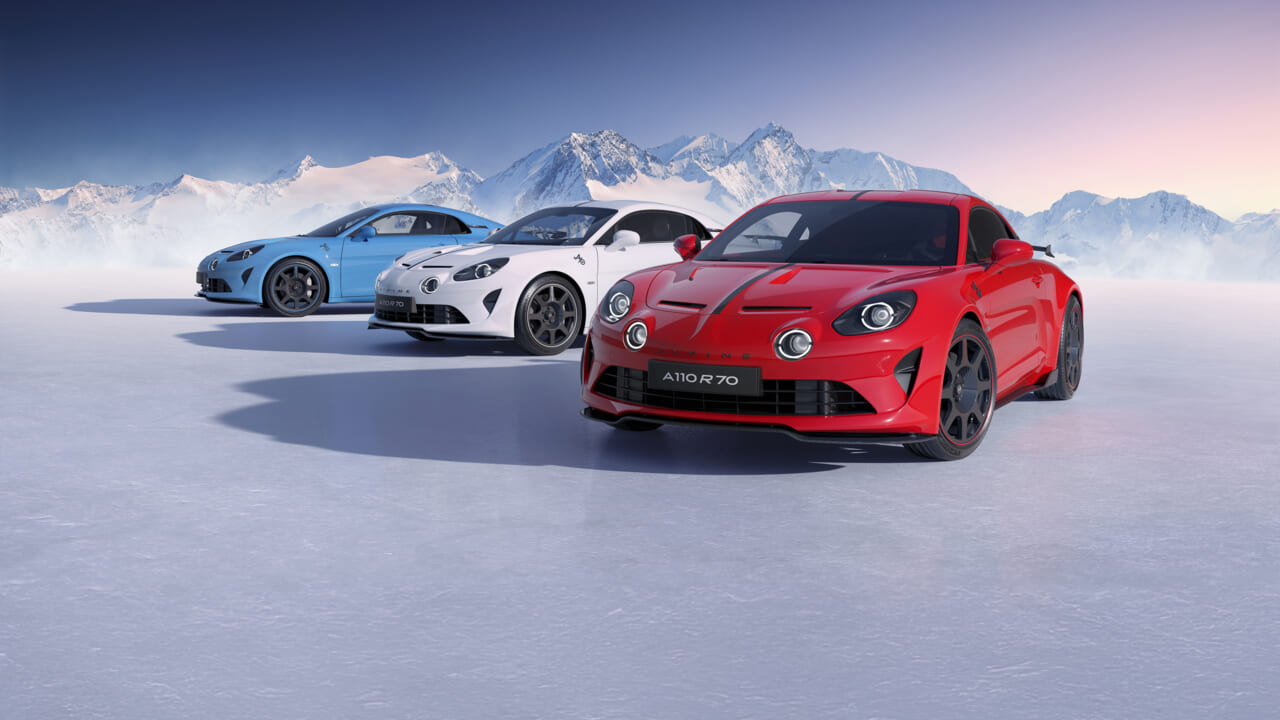 ｜伝説のトリコロールが蘇る！アルピーヌ「A110 R 70 BLEU BLANC ROUGE」日本向けはわずか14台が限定販売】