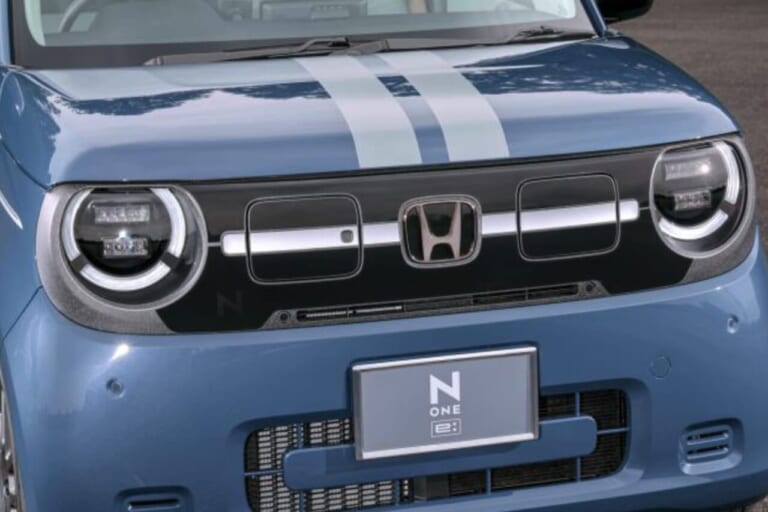 デカール フロントグリル｜ホンダアクセス、新型軽EV「N-ONE e:」純正アクセサリー情報を公開