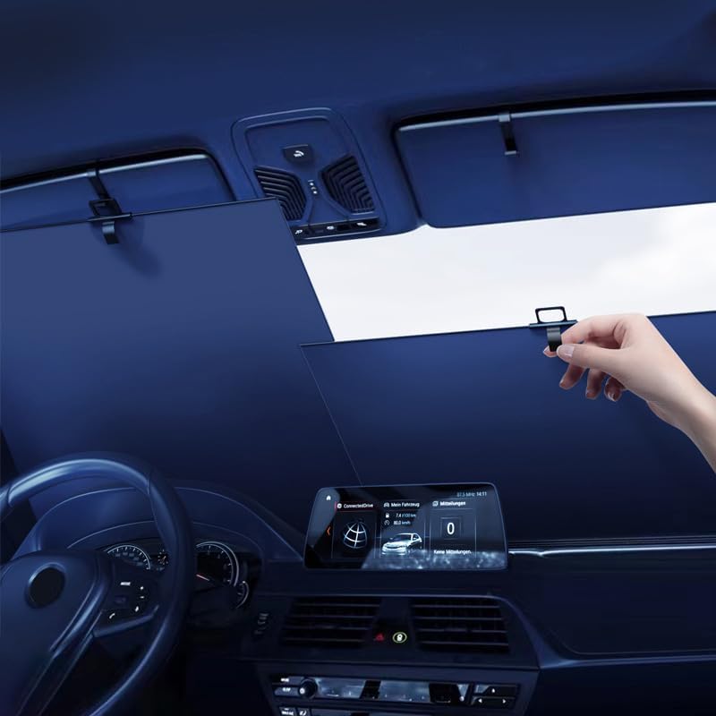 ｜「ヤバ…車内が快適すぎ」ロール式サンシェード凄くない？ もう戻れない夏の必需品。手間ゼロで猛暑対策完了！