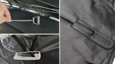 「手間ゼロ…」笑えるほど便利。毎日の「めんどくさい」を解決で最高すぎた!一度使ったら手放せない“傘型”サンシェード。