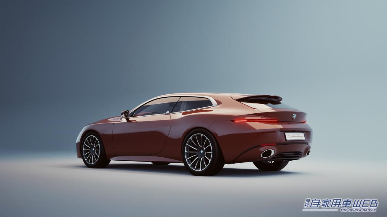 ｜限定70台の“走る芸術品”「BMWコンセプト・スピードトップ」登場【最強のV8】究極のシューティングブレークを解説