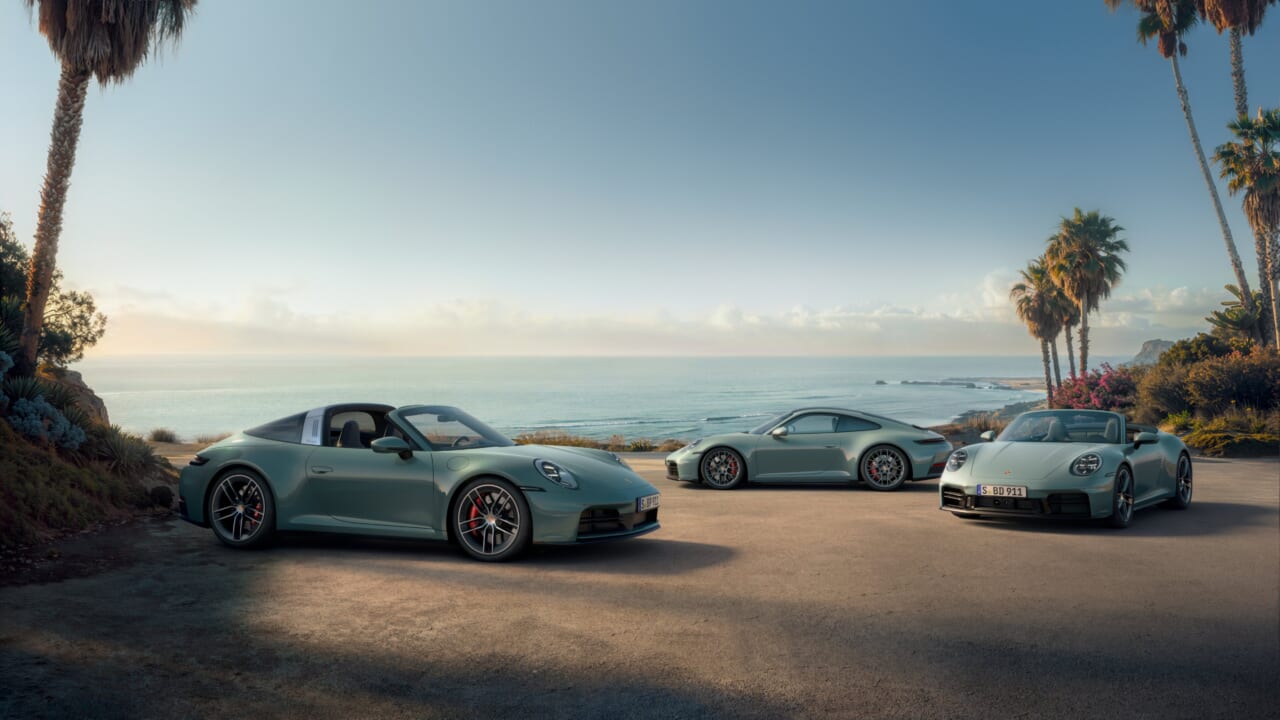 911 4Sシリーズ｜ポルシェ911の人気モデル「カレラ4S」の予約受注を開始【クーペ、カブリオレ、タルガの3タイプを追加】