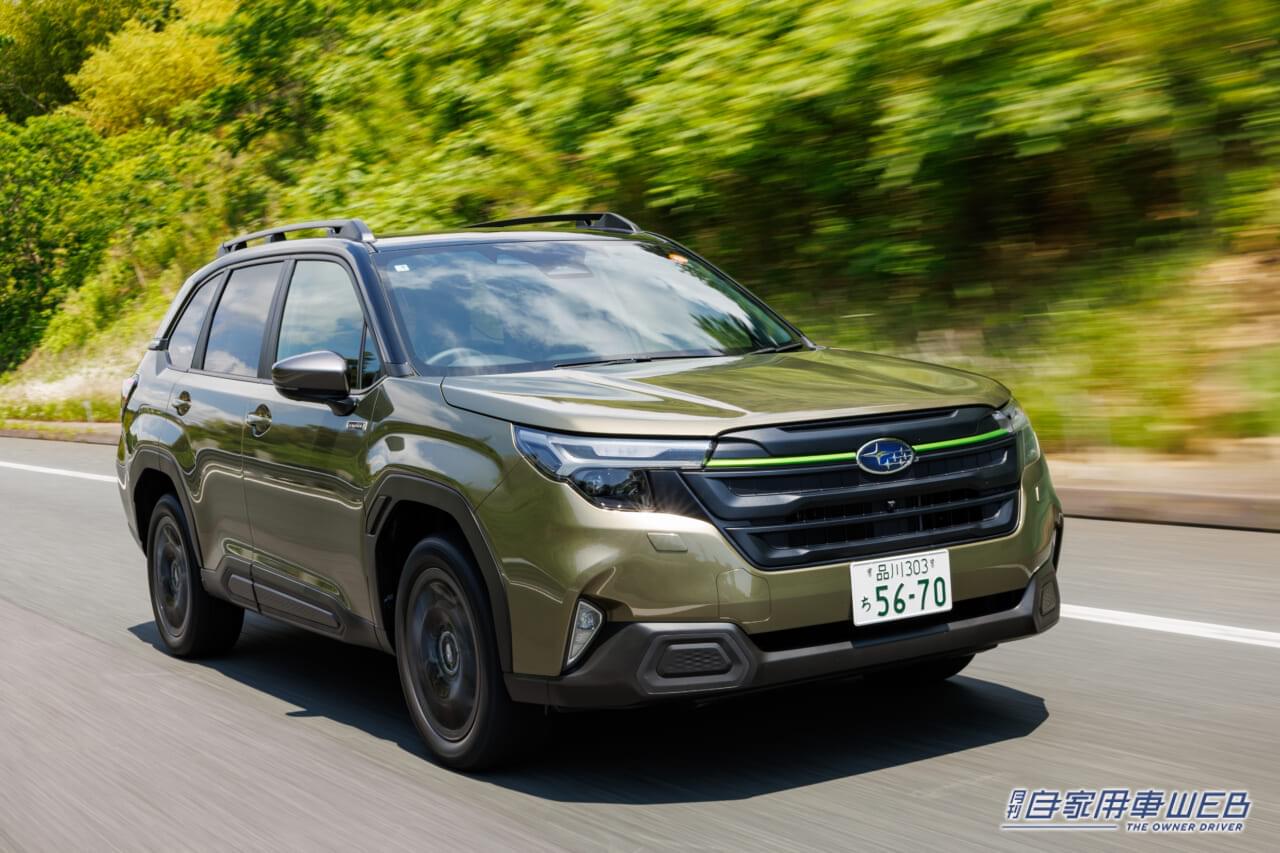 フォレスター｜この夏、注目のミドルSUV6選「オフロードも街乗りも妥協しない」 性能と快適性を約束してくれる厳選モデルたち