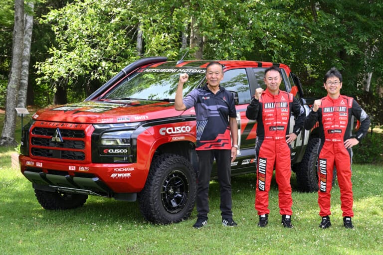 【今年はオートマ車も！市販車へのフィードバックも期待大】チーム三菱ラリーアート、アジアクロスカントリーラリー2025への参戦を発表