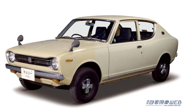 日産チェリー｜1966年に革命が起こる。「富士重工業がNTN（旧東洋ベアリング）と共同開発」。トヨタは一番遅れて1983年に参入。「よいのは居住性だけ」と言われながら、技術革新で今は主流に。