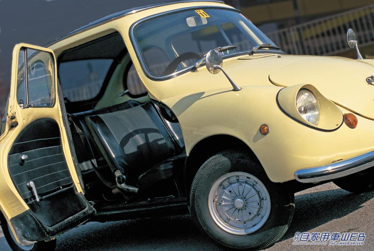 |秀逸なパッケージで軽自動車の常識を超えた性能。日本のモータリゼーションを切り拓いた“てんとう虫”