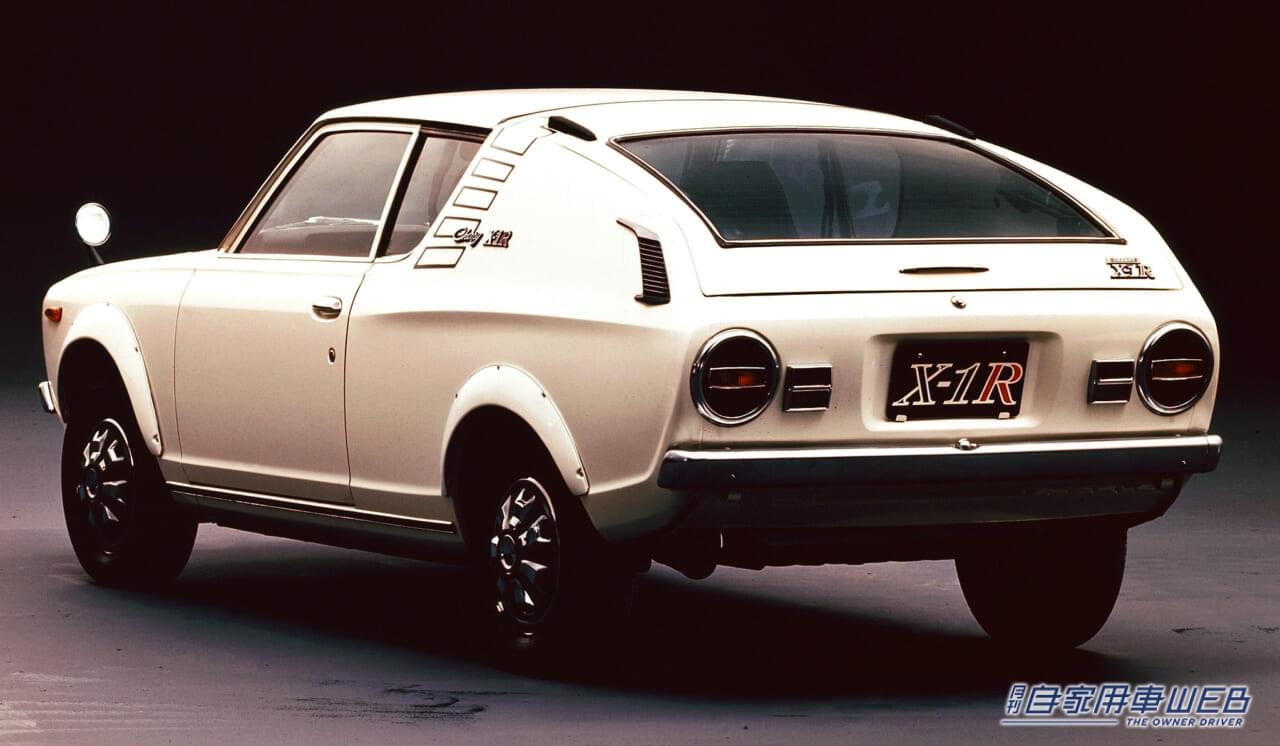 |「R」が与えられたスパルタンモデルは、プリンス自動車の忘れ形見ともいえる一台。ライトウェイトスポーツの元祖としても有名