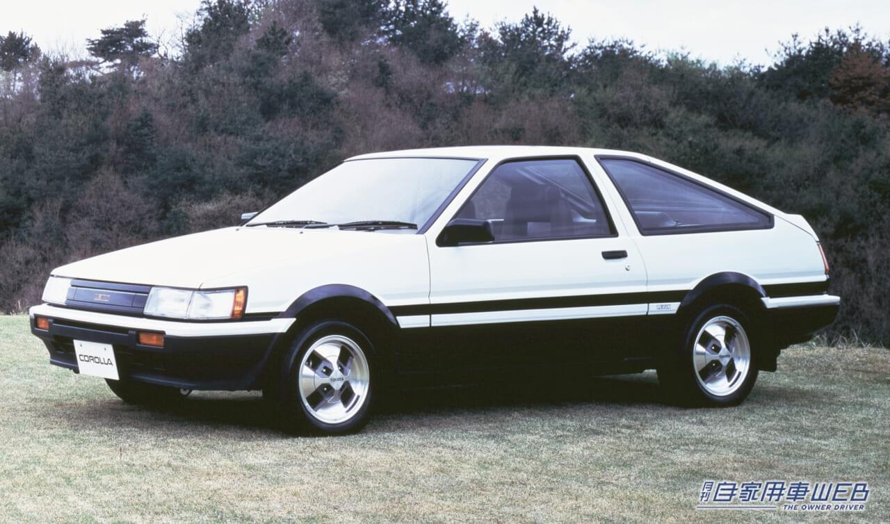 |ドリフトマシンとして重宝された軽量・コンパクトなFRスポーツ。アニメの影響で、今も絶大な人気を誇る「不朽の名車=ハチロク」