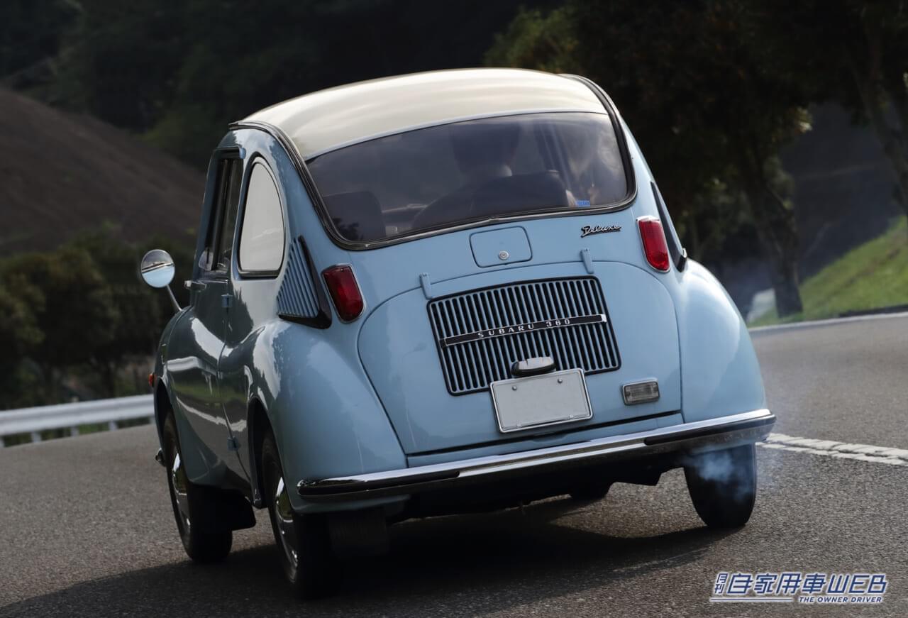 |秀逸なパッケージで軽自動車の常識を超えた性能。日本のモータリゼーションを切り拓いた“てんとう虫”