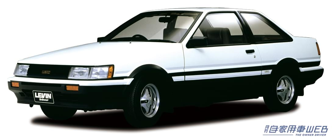 |ドリフトマシンとして重宝された軽量・コンパクトなFRスポーツ。アニメの影響で、今も絶大な人気を誇る「不朽の名車=ハチロク」