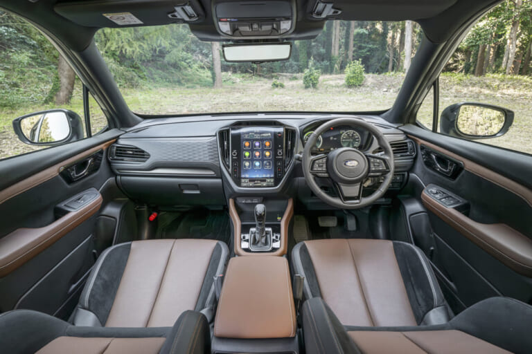 [メーカー名] [車両名]：[画像説明]｜スバル フォレスター(2025/04-)の最新値引き＆納期情報〈いま新車で買えるクルマカタログ〉王道SUVが正常進化【走りも装備機能も、1ランク上に向上】