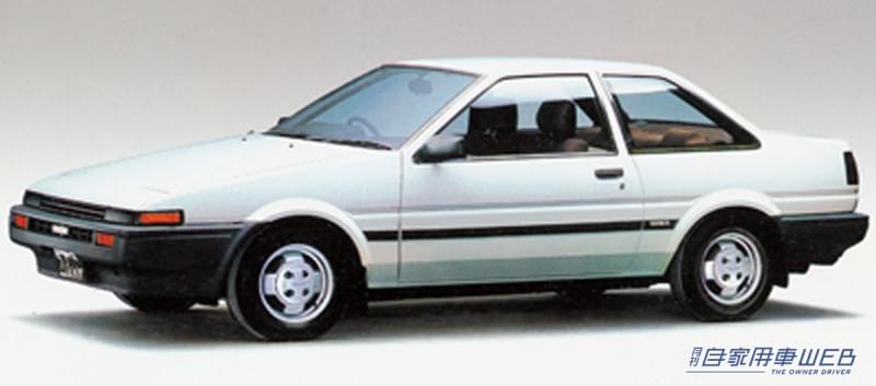 |ドリフトマシンとして重宝された軽量・コンパクトなFRスポーツ。アニメの影響で、今も絶大な人気を誇る「不朽の名車=ハチロク」