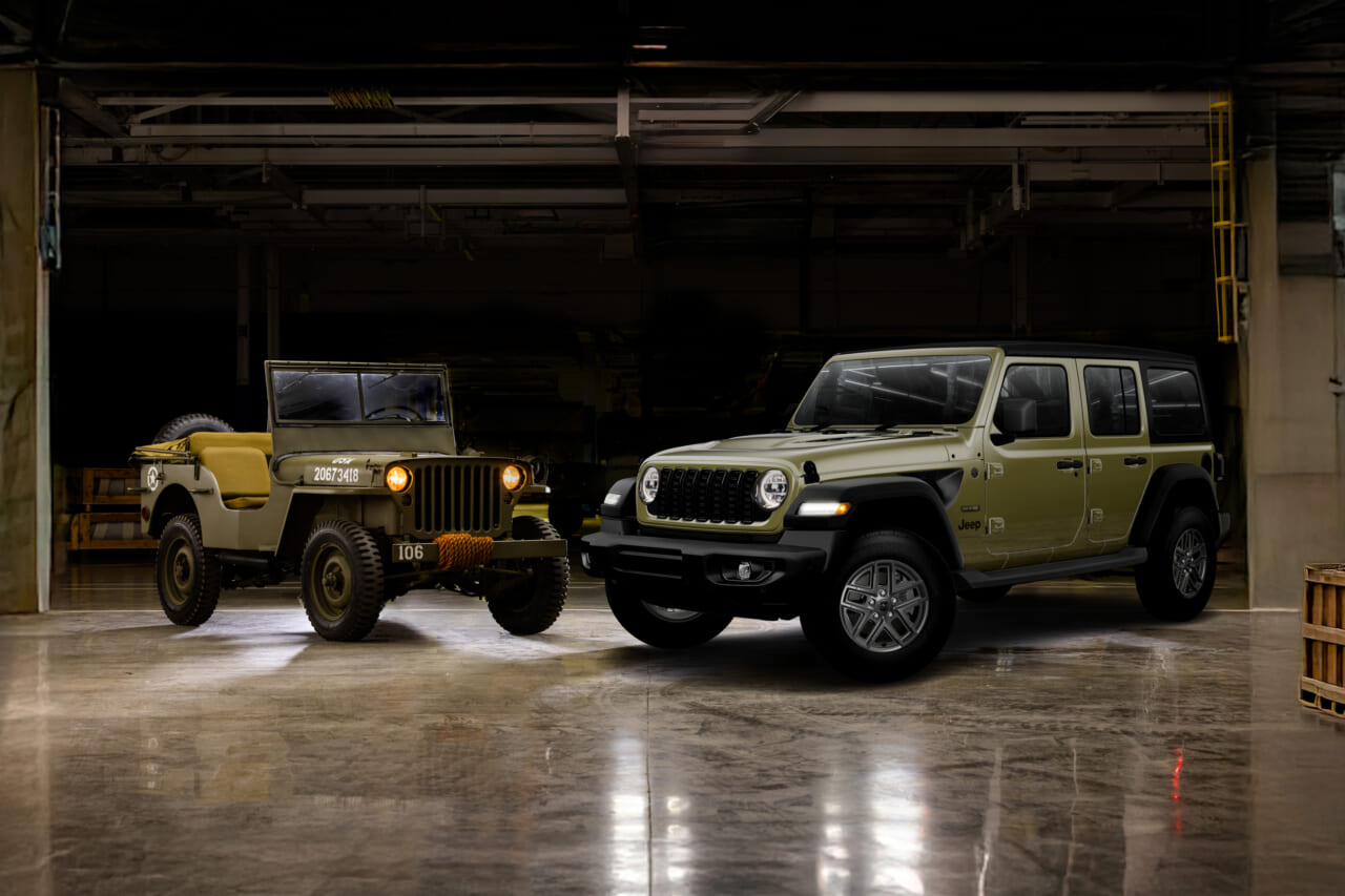 ｜軍用車を彷彿とさせる「ミリタリーグリーン」に価値あり！【150台限定】「Jeep Wrangler Unlimited Sport ’41 Edition」発売