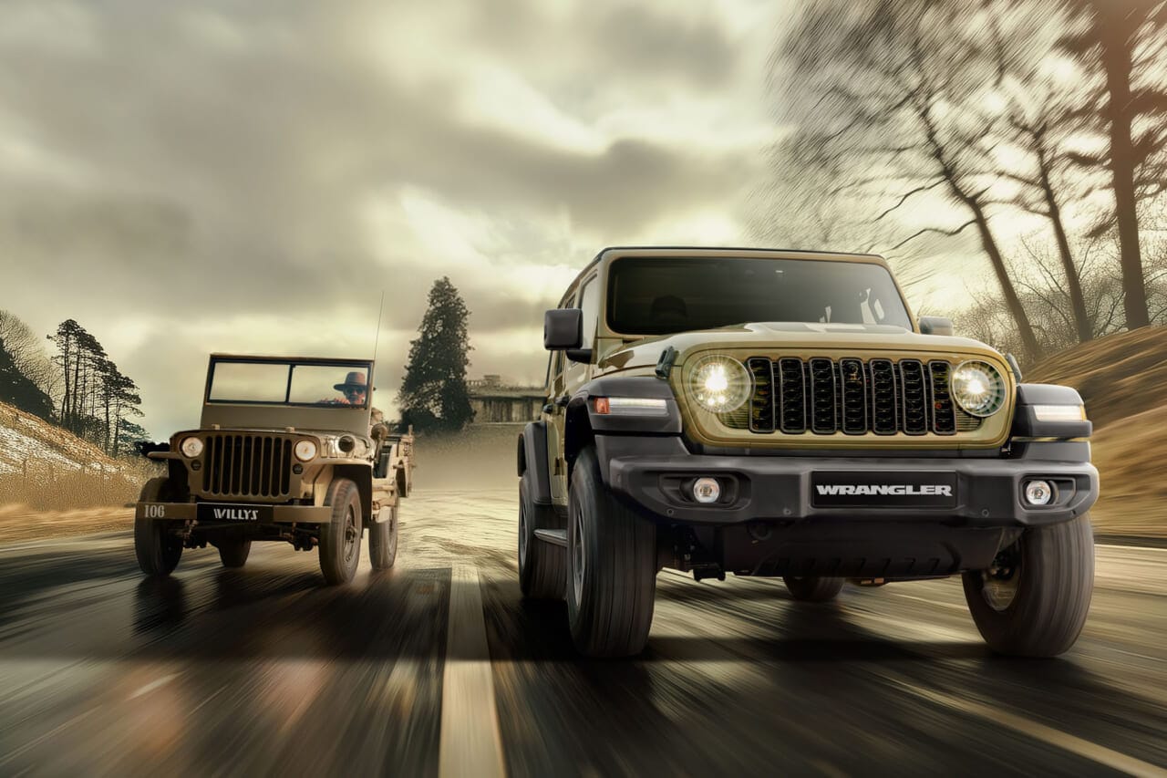 軍用車を彷彿とさせる「ミリタリーグリーン」に価値あり！【150台限定】「Jeep Wrangler Unlimited Sport ’41 Edition」発売