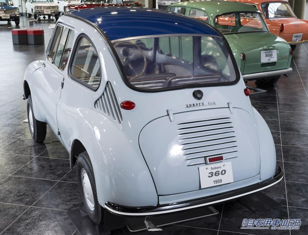 |秀逸なパッケージで軽自動車の常識を超えた性能。日本のモータリゼーションを切り拓いた“てんとう虫”