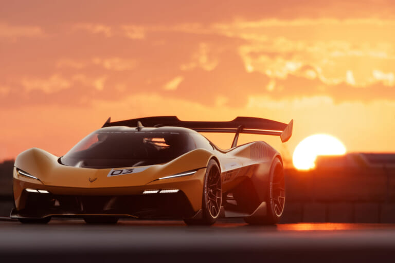 コルベットCX.R ビジョン グランツーリスモ｜シボレー、未来のコルベット・コンセプトカーを公開！「グランツーリスモ7」でバーチャル走行も体験可能に