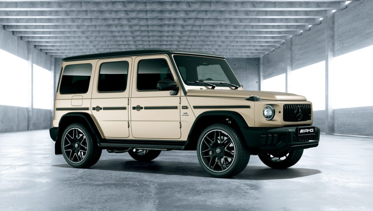 特別なマットカラーの限定Gクラスが登場「G 63 Black Accent Edition」【4色合計で限定200台を発売】