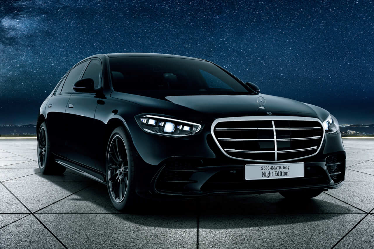 ｜内と外、すべてを黒で染め上げた、特別なSクラス【S 580 4MATIC long Night Edition】