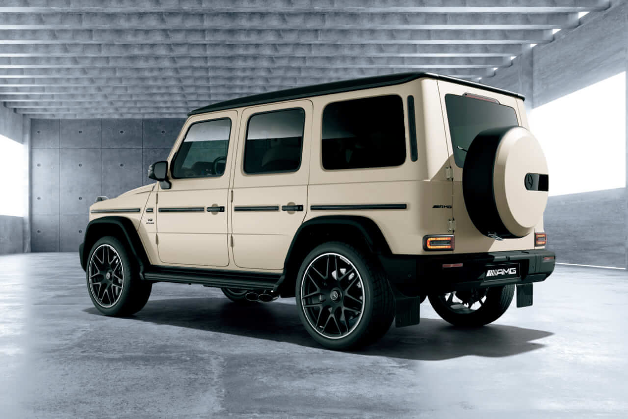 ｜特別なマットカラーの限定Gクラスが登場「G 63 Black Accent Edition」【4色合計で限定200台を発売】