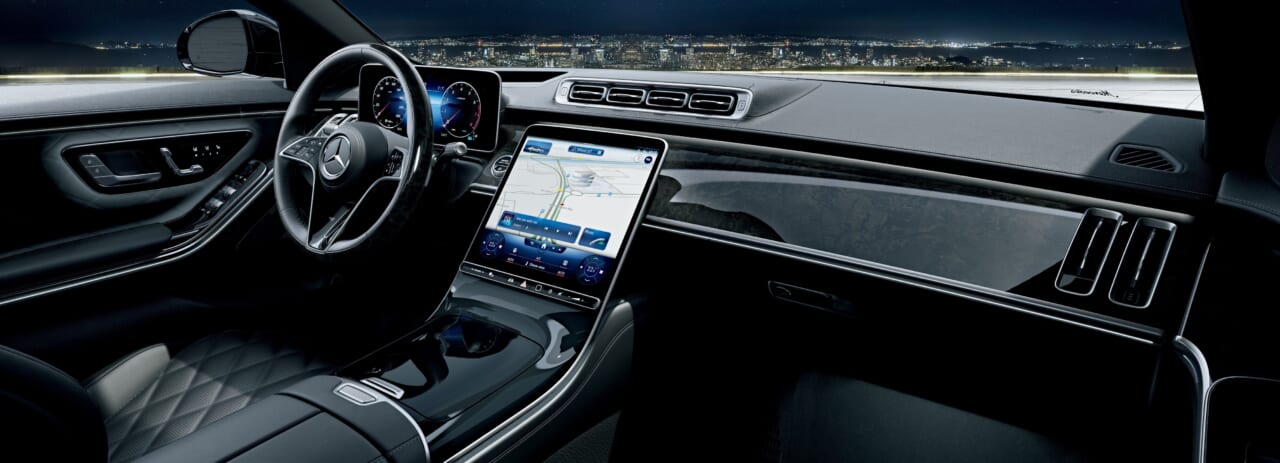 ｜内と外、すべてを黒で染め上げた、特別なSクラス【S 580 4MATIC long Night Edition】