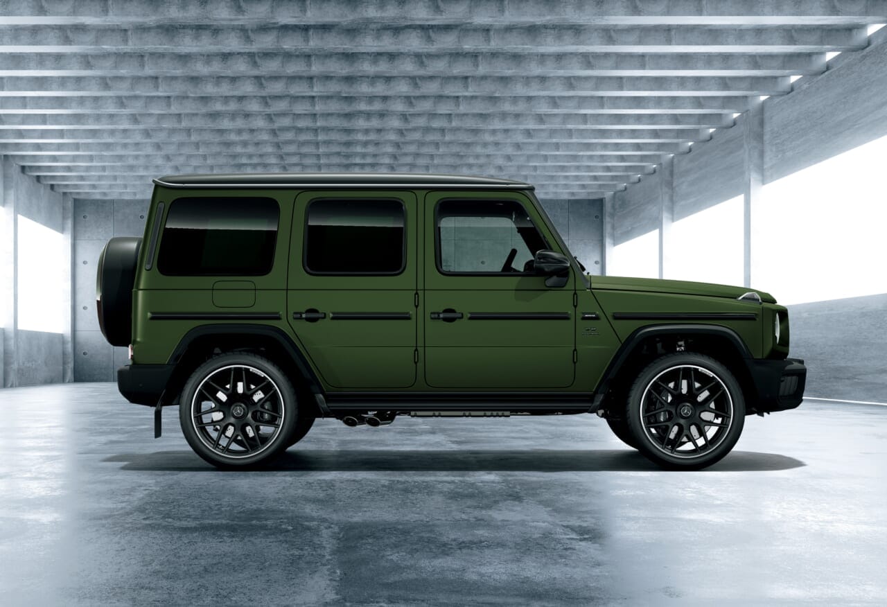 ｜特別なマットカラーの限定Gクラスが登場「G 63 Black Accent Edition」【4色合計で限定200台を発売】