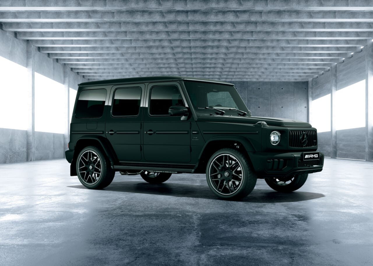 ｜特別なマットカラーの限定Gクラスが登場「G 63 Black Accent Edition」【4色合計で限定200台を発売】