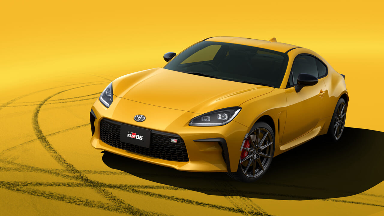 鮮やかな「サンライズイエロー」のGR86を発表【300台限定モデル「RZ“Yellow Limited”」】