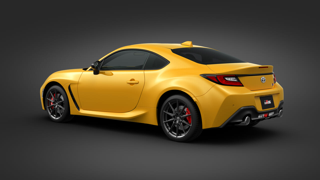 |鮮やかな「サンライズイエロー」のGR86を発表【300台限定モデル「RZ“Yellow Limited”」】