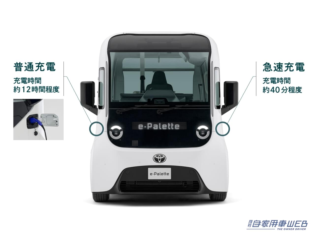 |未来のモビリティ、ついに市販化へ。トヨタ「e-Palette」発売開始【走る店舗、動くオフィスとしての活用も提案】