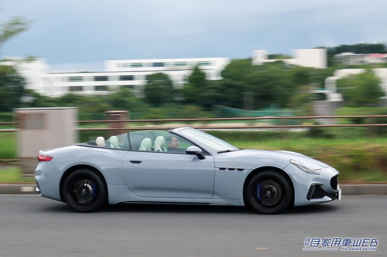 マセラティ「グランカブリオ」試乗【美しさとスリルが味わえるイタリアンラグジュアリー】