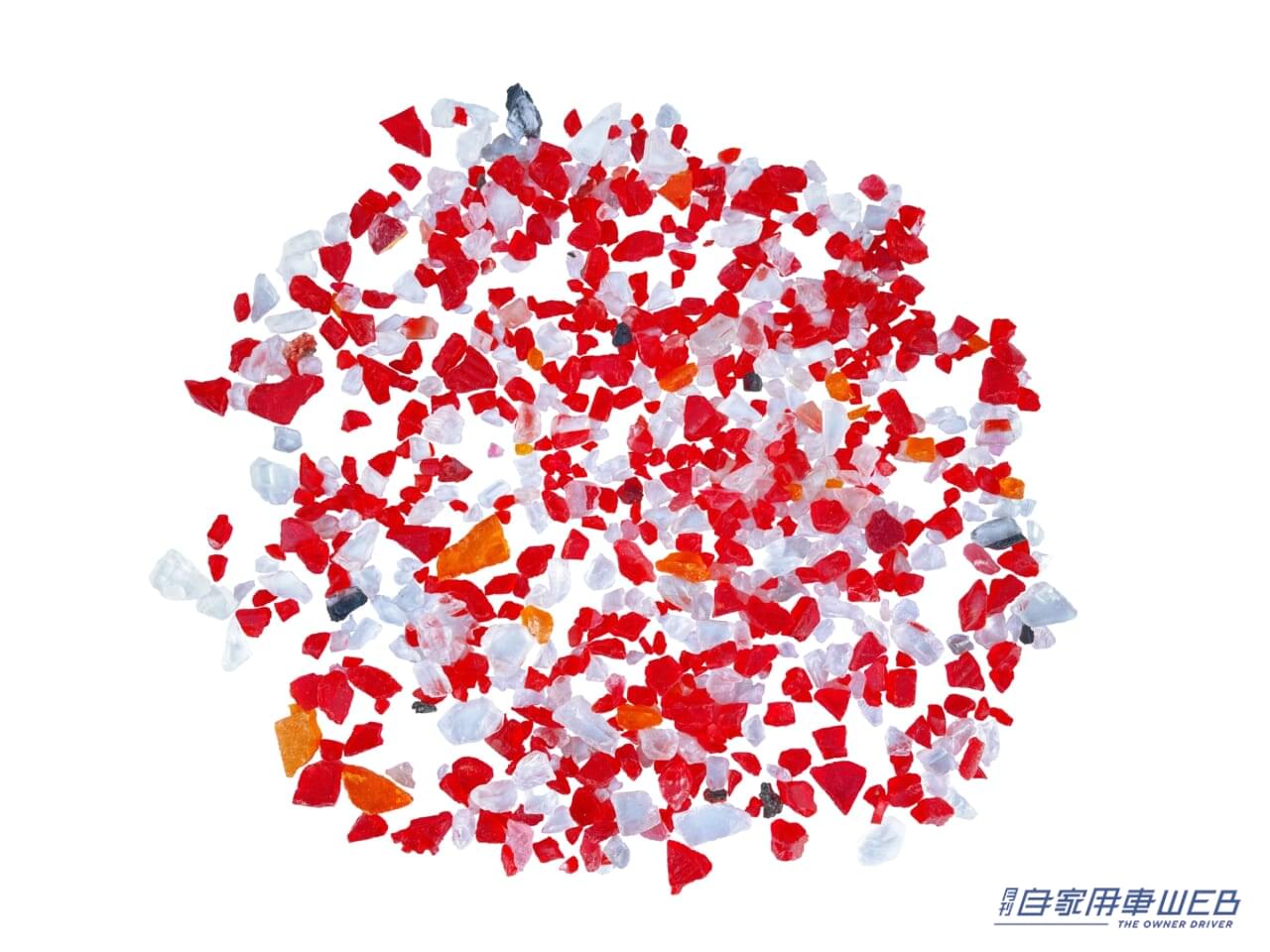 |N-ONE e:用純正アクセサリー:自動車用品業界で初めてサステナブルマテリアル(リサイクルアクリル樹脂)採用のドアバイザーを発売!