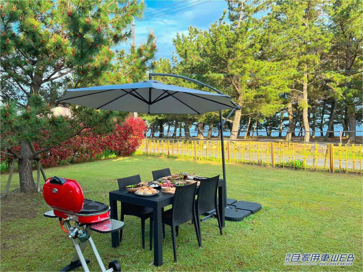 |車中泊旅行にオススメ! 快適に、そして安全に楽しめる「RVパーク」最新情報 【 滋賀県大津市・ RVパーク HESTA近江舞子 】