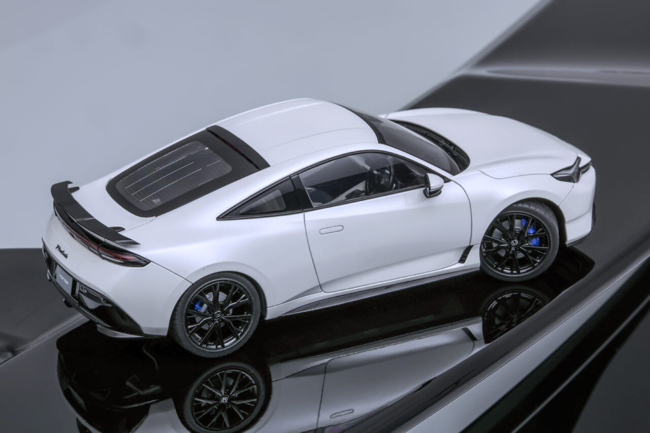 ｜え、乗れないのこのクルマ？　リアルすぎるタミヤ製「新型プレリュード」プラモデルが早くも登場！