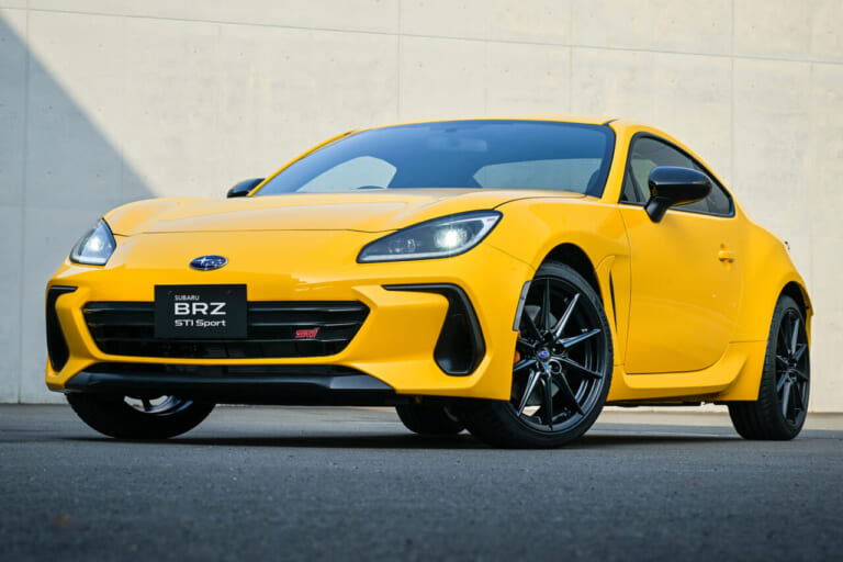 300台限定「サンライズイエロー」のBRZが登場。特別仕様車「STI Sport YELLOW EDITION」【抽選申し込みは10月5日まで受付】