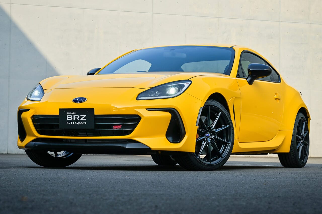 300台限定「サンライズイエロー」のBRZが登場。特別仕様車「STI Sport YELLOW EDITION」【抽選申し込みは10月5日まで受付】