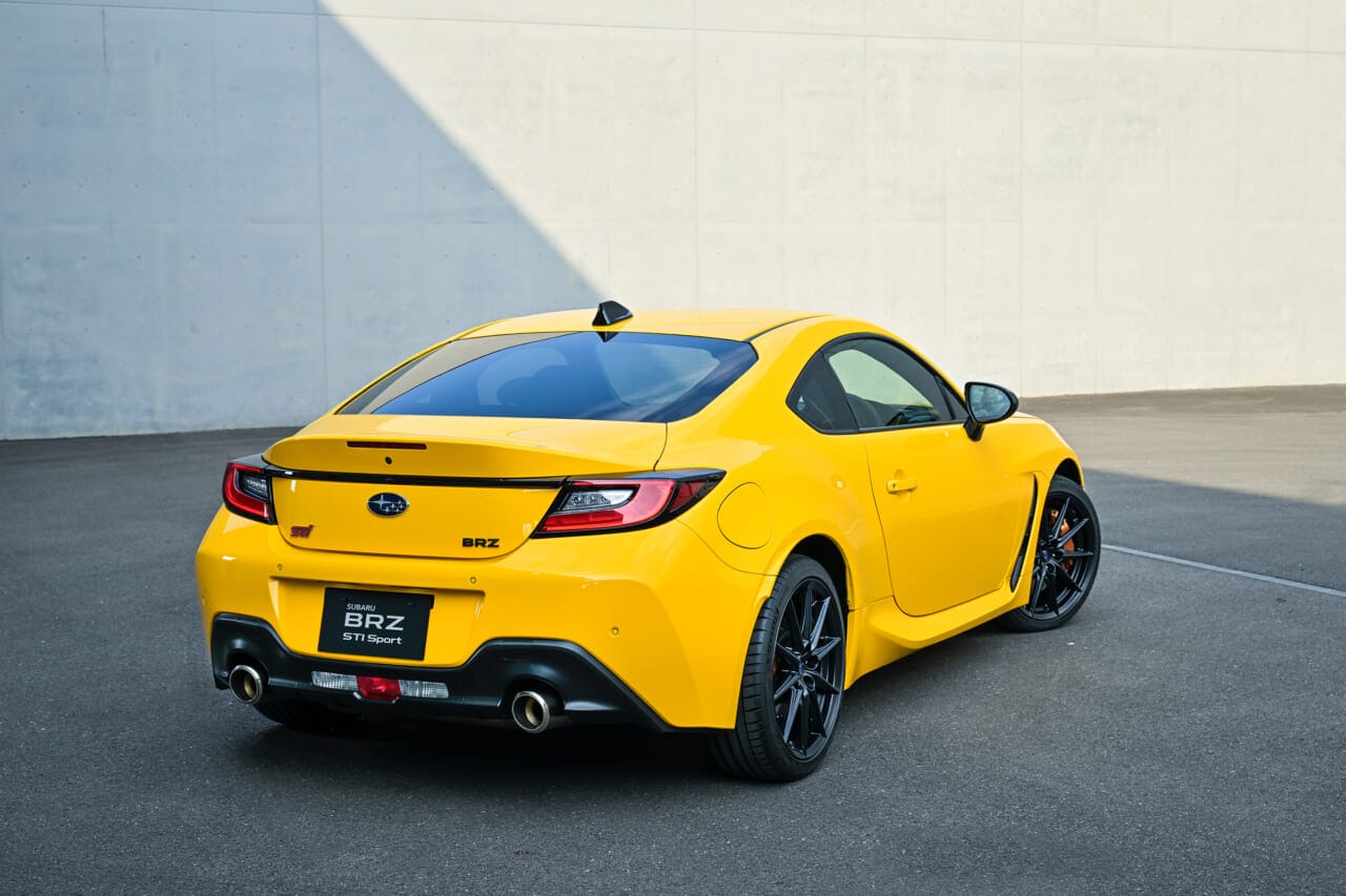 ｜300台限定「サンライズイエロー」のBRZが登場。特別仕様車「STI Sport YELLOW EDITION」【抽選申し込みは10月5日まで受付】