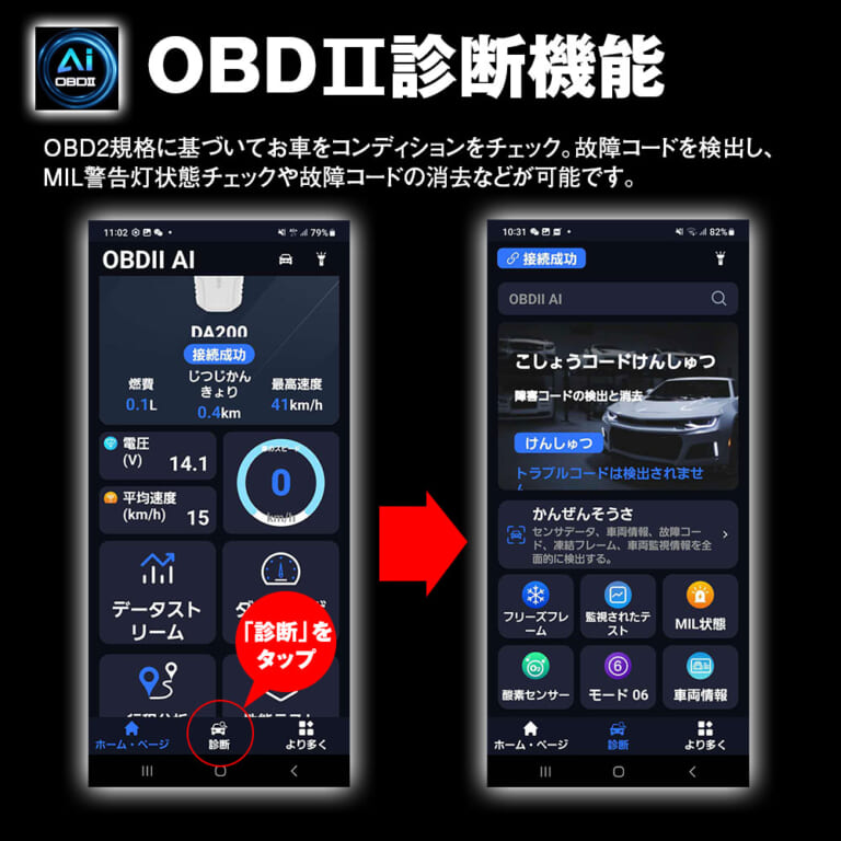 OBD2-EDI01［MAXWIN］｜「えっ挿すだけで？」「どういう仕組なんだ…」AIが愛車を診断！ スマホでモニタリング！ 手のひらサイズのアイテムが登場。