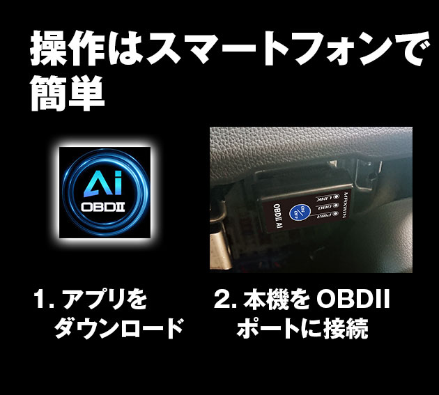 MAXWINのOBD2-EDI01のセッティング方法｜「えっ挿すだけで？」「どういう仕組なんだ…」AIが愛車を診断！ スマホでモニタリング！ 手のひらサイズのアイテムが登場。
