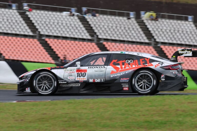 100号車 STANLEY CIVIC TYPE R-GT|SUPER GT 第7戦オートポリスでHONDA CIVIC TYPE R-GTが初優勝!CIVIC TYPE R-GTラストイヤーに大金星!