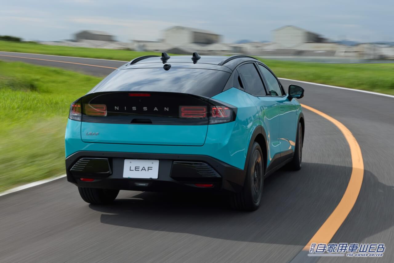 ｜静かさに磨きをかけた新世代クロスオーバー「リーフ」発表。航続距離は702kmを達成。価格は518万8700円から