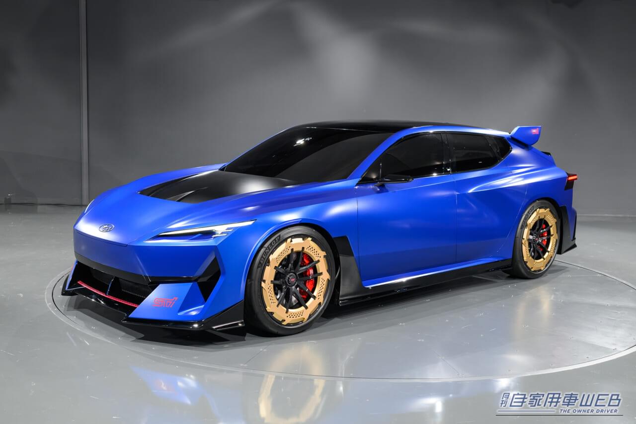 |次期レヴォーグのシルエット!? スバル新時代を切り拓く「Performance E-STI concept」が、素直にカッコいい件
