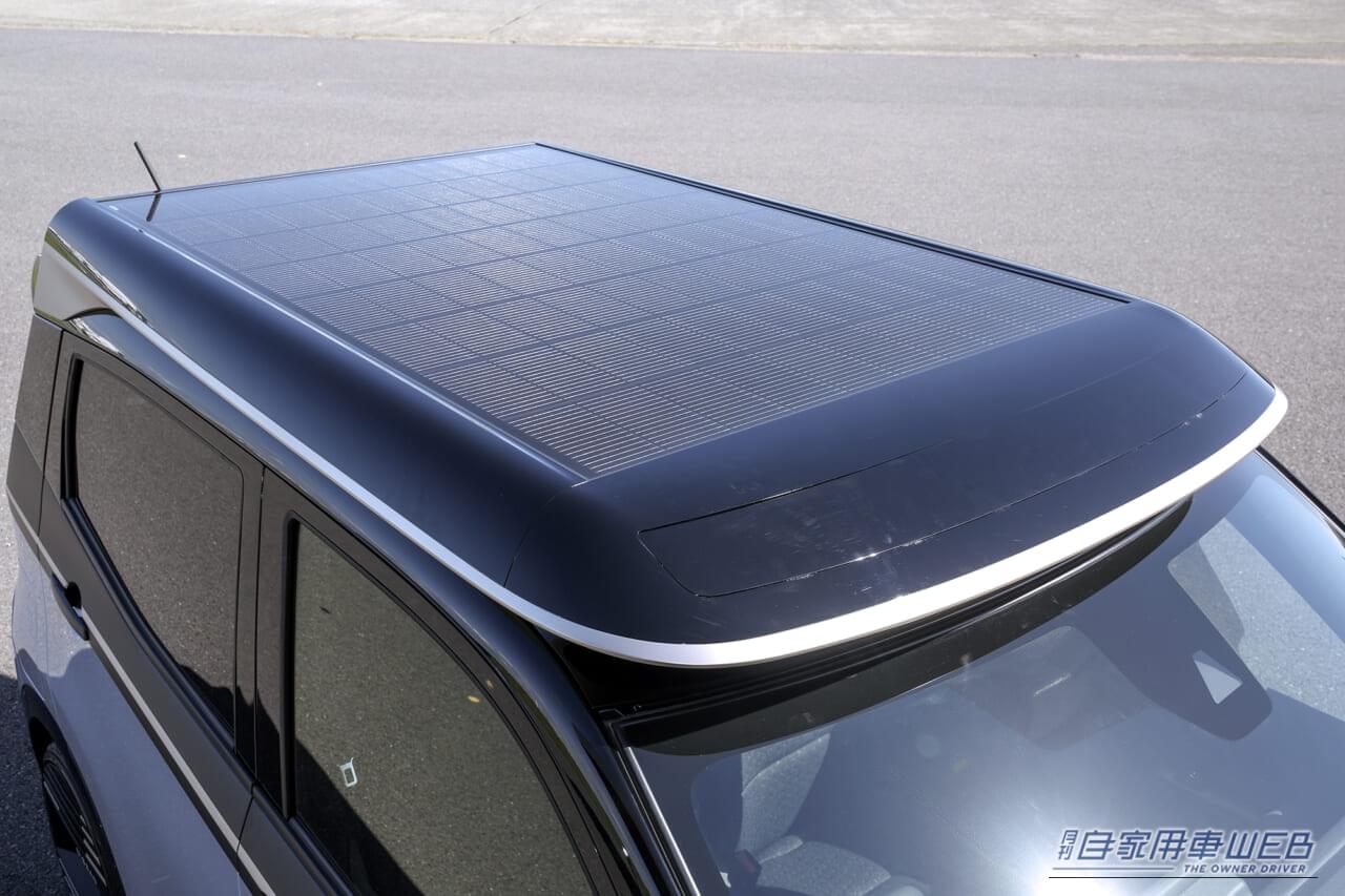 ｜日産サクラ、太陽光で年間3000km走行可能に！発電システム「あおぞら エクステンダー」登場