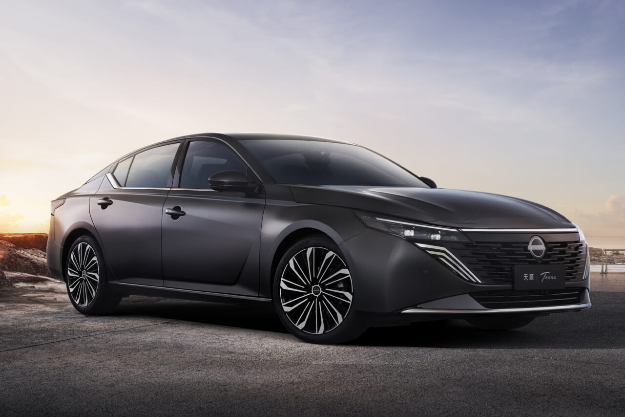 ｜日産、中国で新型ティアナを公開【同時にN6のPHEVモデルも発表。中国で本年中に発売へ】