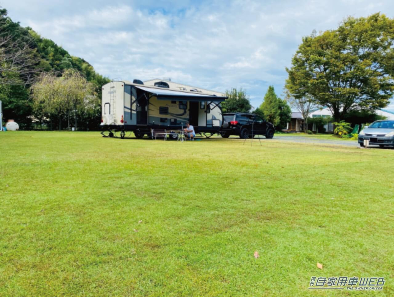 |車中泊旅行にオススメ! 快適に、そして安全に楽しめる「RVパーク」最新情報 【 静岡県周智郡・ 遠州森 RVパーク 】