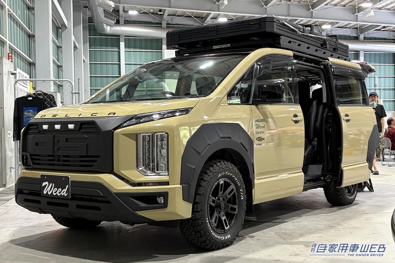 ｜「えっ…そこがスライドするの？」収納力がヤバい！ アイデア満載のプロの釣り師のカスタムカーを紹介！［三菱自動車 デリカD:5］