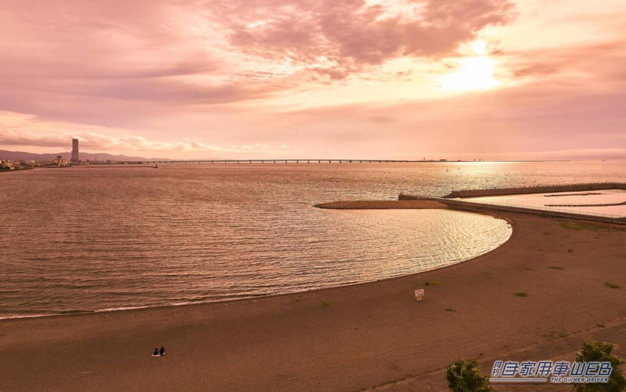 車中泊旅行にオススメ! 快適に、そして安全に楽しめる「RVパーク」最新情報 【 大阪府貝塚市・ RVパーク 二色の浜公園 海浜緑地】